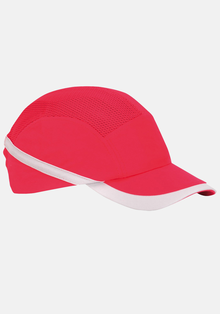 Portwest PW69 Vent Cool Bump Cap Baseball Style Hard Hat Safety Workwear Rouge 